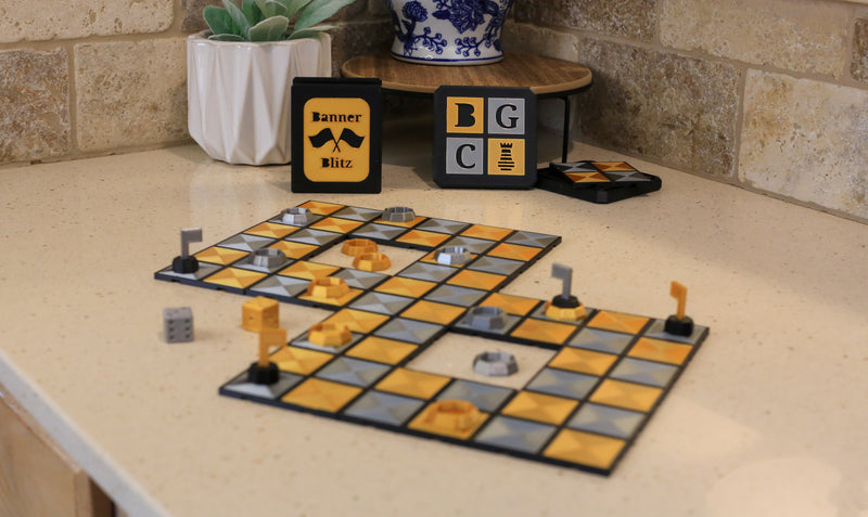 Banner Blitz + Board Game Console Bundle