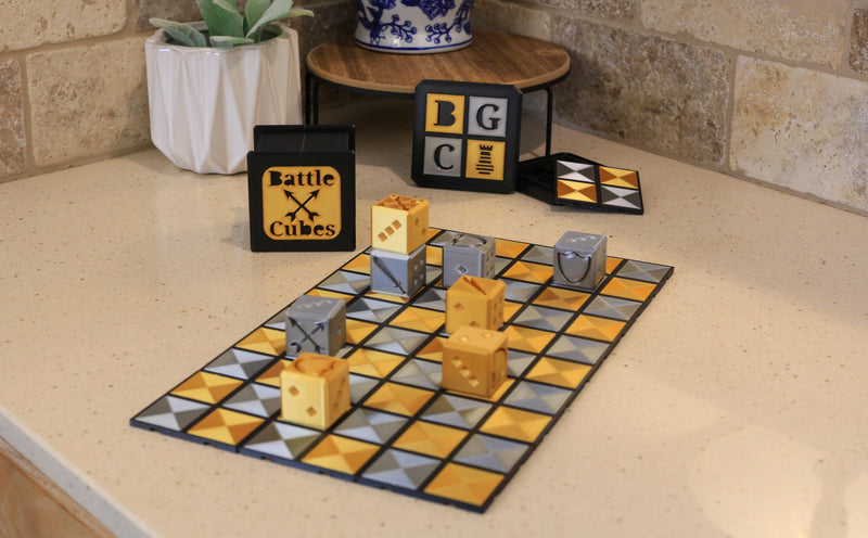 Battle Cubes + Board Game Console Bundle