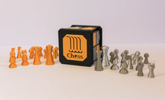 Waterfall Chess + Board Game Console Bundle